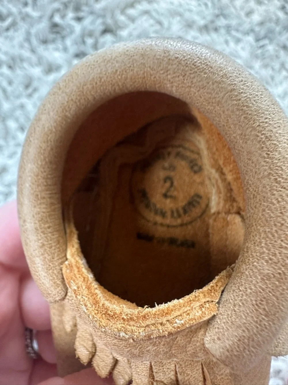 Freshly Picked Baby Classic Moccasin Soft Leather